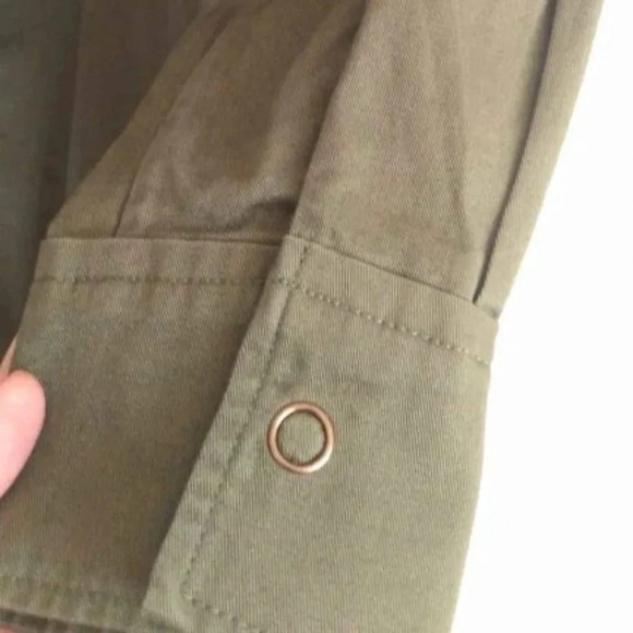 Teenie Weenie Kate Oversized cotton shirt with  floral details - Picture 5 of 10